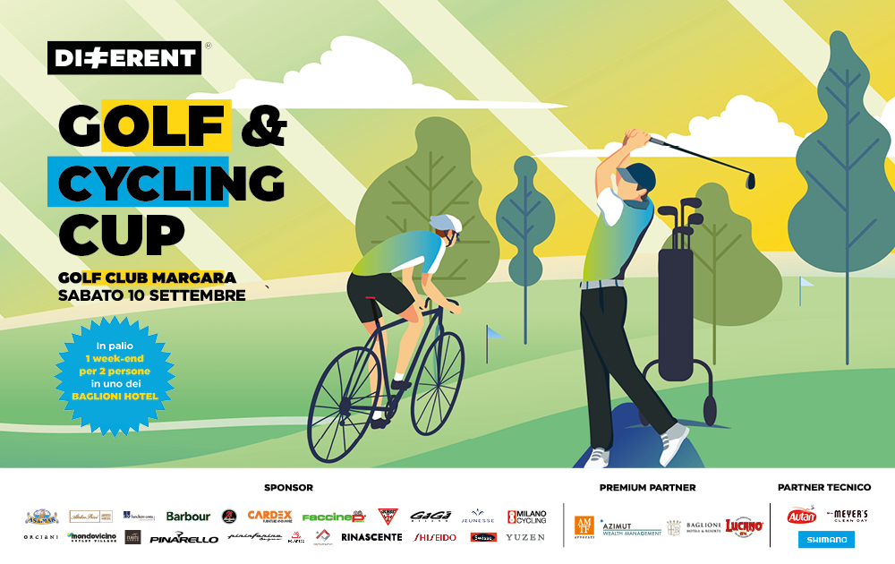Sport e business si incontrano al Different Golf & Cycling Cup: passioni e nuove opportunità manageriali per scendere in campo insieme.
